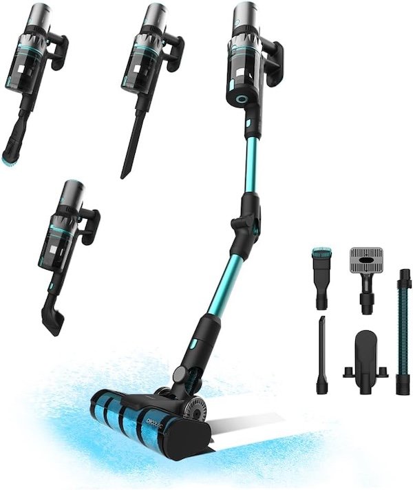 Cecotec Aspirador Escoba sin Cable Conga Rockstar 2500 Thunder Flex Animal